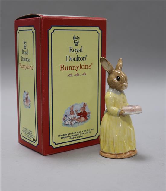 Eight Royal Doulton Bunnykin figures